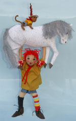 Bild: Pippi Langstrumpf, Figur von Annemarie Gottfried