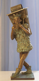 Bronzeskulptur von Annemarie Gottfried